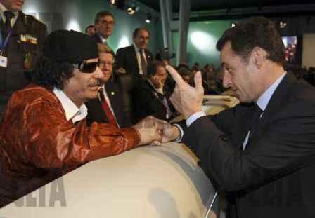 Каддафи – Саркози: кто кого прикончит первым?